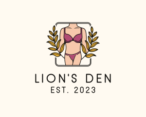 Sexy Female Lingerie logo design