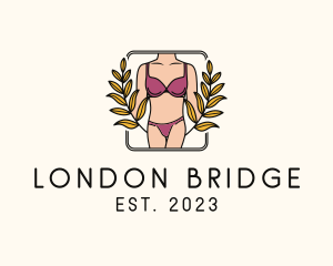 Sexy Female Lingerie logo design