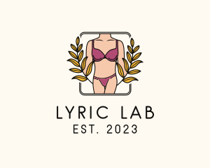 Sexy Female Lingerie logo design