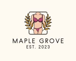 Sexy Female Lingerie logo design