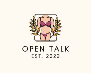 Sexy Female Lingerie logo design