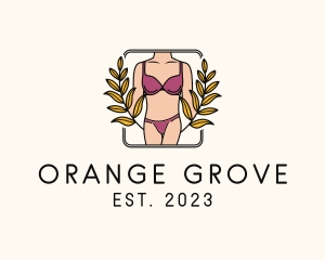 Sexy Female Lingerie logo design