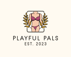 Sexy Female Lingerie logo design