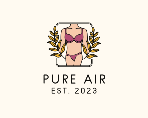 Sexy Female Lingerie logo design