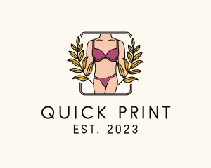 Sexy Female Lingerie logo design