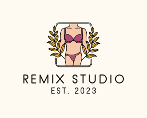 Sexy Female Lingerie logo design