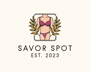 Sexy Female Lingerie logo design