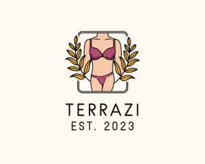 Sexy Female Lingerie logo design