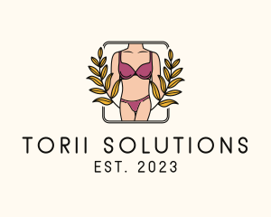 Sexy Female Lingerie logo design