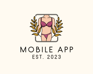 Sexy Female Lingerie logo design