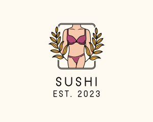 Sexy Female Lingerie logo design