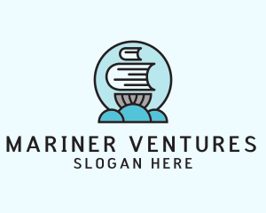 Mariner - Book Sail Boat logo design