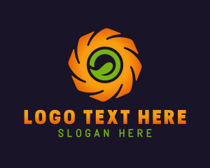 Power - Sustainable Sun Power logo design