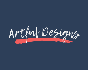 Casual Handwritten Brush logo design