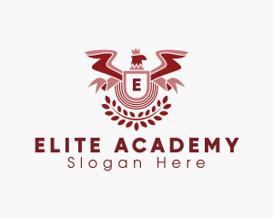 Academy - Eagle Academy Wreath logo design