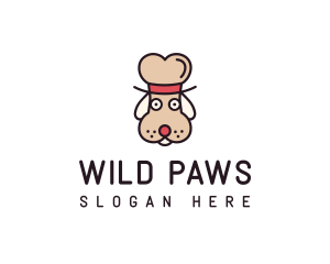 Pet Dog Hat logo design