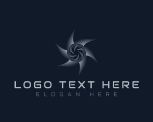 Vortex - Blade Tech Fan logo design