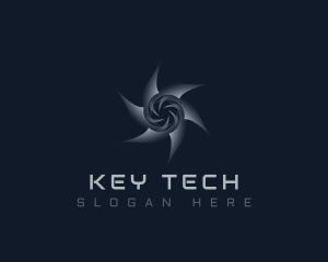 Blade Tech Fan logo design