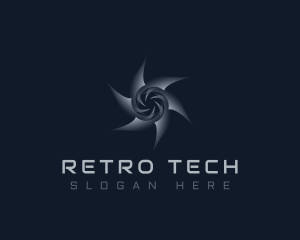 Blade Tech Fan logo design