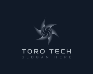 Blade Tech Fan logo design