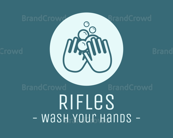 Handwash Soap Bubbles Logo