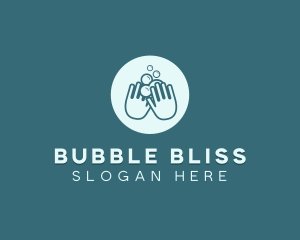 Bubbles - Handwash Soap Bubbles logo design