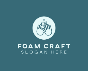 Foam - Handwash Soap Bubbles logo design