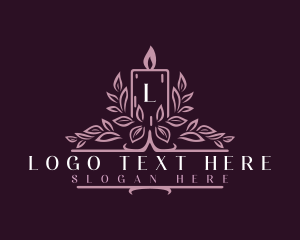 Candle - Candle Wellness Therapy logo design