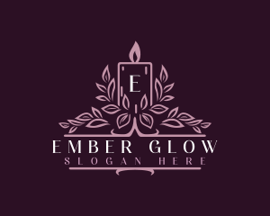 Ember - Candle Wellness Therapy logo design