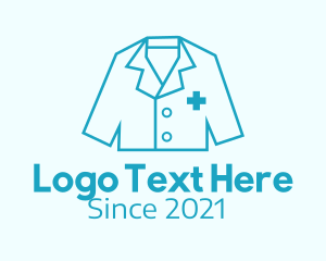 Doctor - Blue Medical Uniform logo design