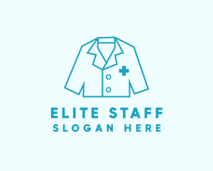 Blue Medical Uniform  logo design