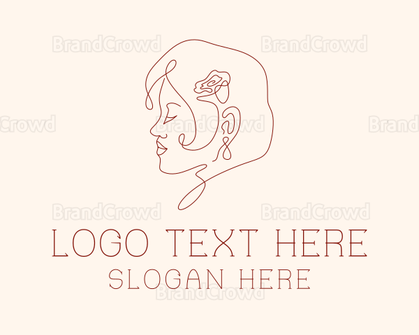 Beauty Salon Woman Logo