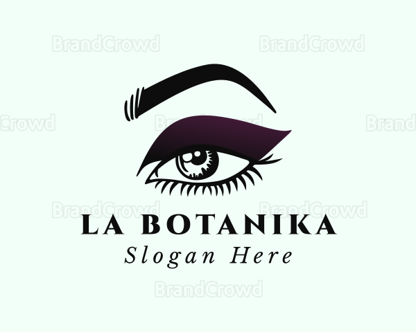 Beauty Eyeshadow Eyebrow Logo