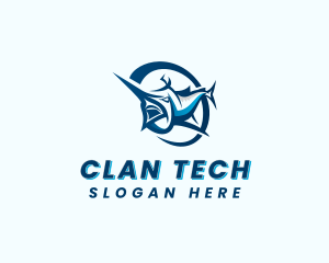 Clan - Gamer Clan Swordfish logo design