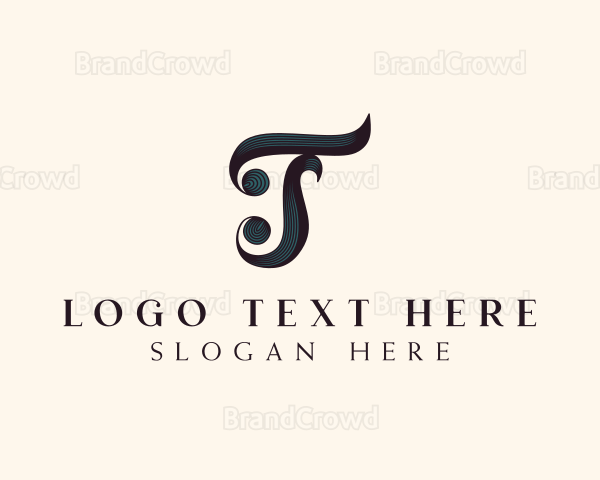 Elegant Fashion Letter T Logo