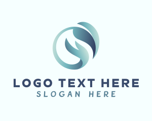 Sustainable - Environment Leaf Hand logo design