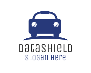 Rideshare - Blue Budget Car Automotive logo design