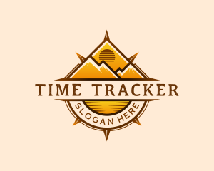 Adventure Travel Compass logo design