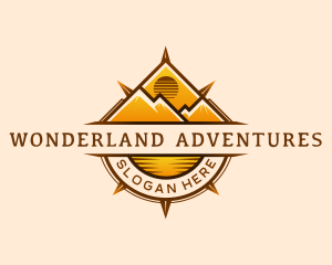 Adventure Travel Compass logo design