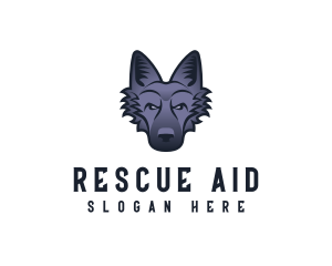 Rescue - K9 Dog Animal logo design