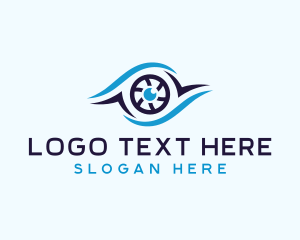 Shutter - Eye Shutter Camera logo design