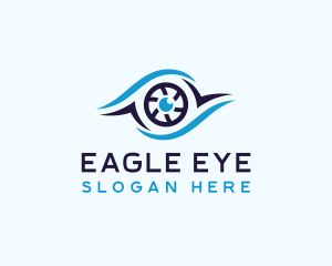 Eye Shutter Camera logo design