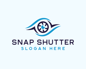 Shutter - Eye Shutter Camera logo design