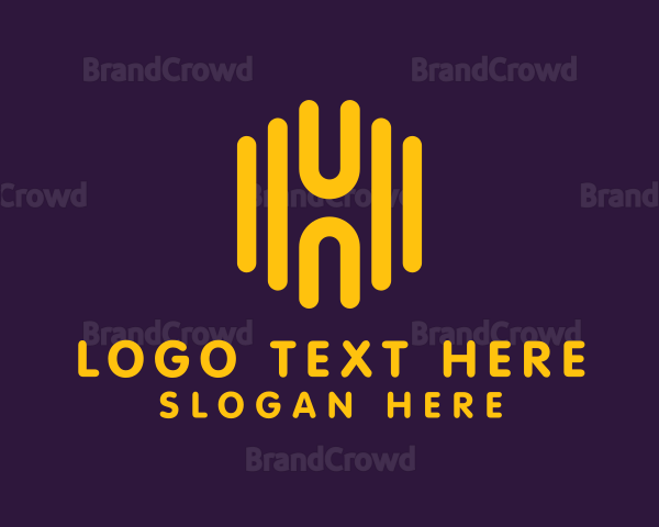 Honey Tech Letter H Logo