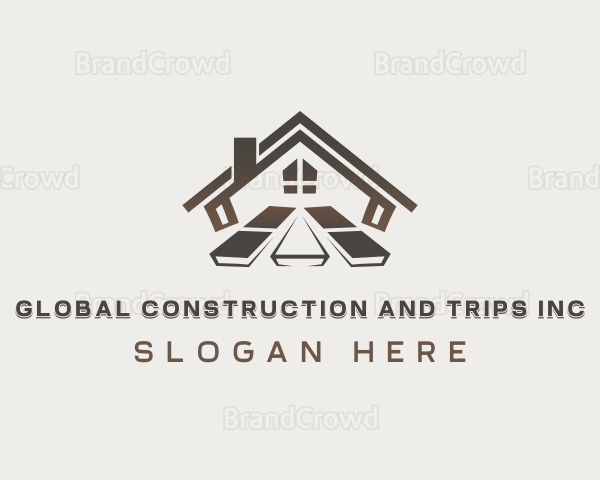 Tiling Builder Handyman Logo