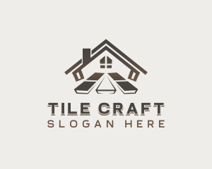 Tiling Builder Handyman logo design