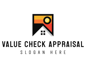 Appraisal - House Residential Property logo design
