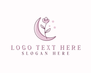 Craft - Floral Moon Boutique logo design