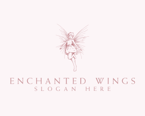 Fairy - Elegant Magical Fairy logo design