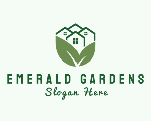 Natural Apartment Neighborhood logo design